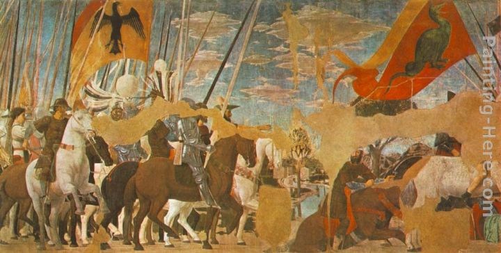 Piero della Francesca Battle between Constantine and Maxentius